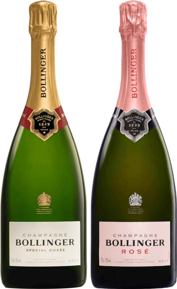 Bollinger Special Cuvée & Rosé Champagne Gift Box – COVE 27