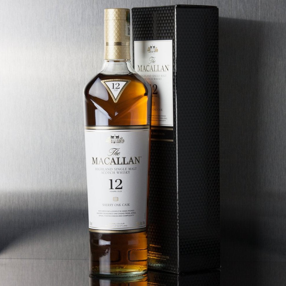 Macallan 12 Year Old Sherry Oak Cask Single Malt Whisky