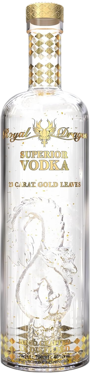 Royal Dragon Imperial Vodka – Premium Gold Vodka – COVE 27