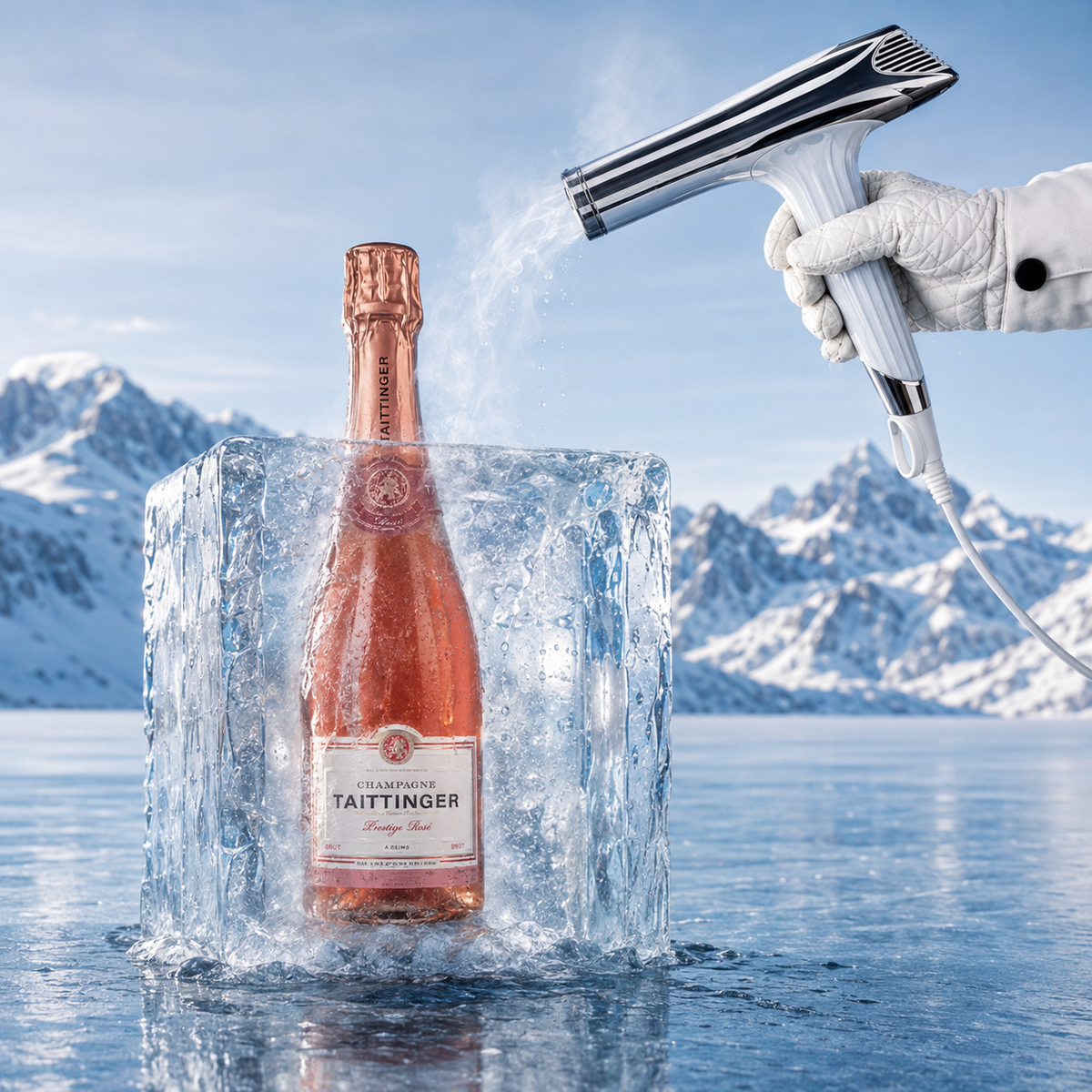 Taittinger Prestige Rosé – Elegant French Champagne – COVE 27