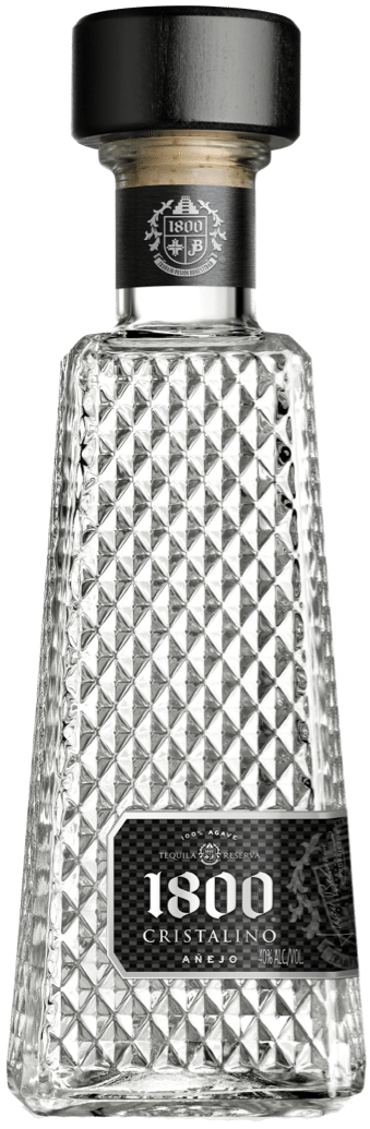 Load image into Gallery viewer, A bottle of 1800 Cristalino Añejo Tequila