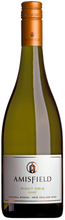 Load image into Gallery viewer, A bottle of Amisfield Pinot Gris wine with a label displaying the brand name and variety, against a plain background.
