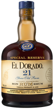Load image into Gallery viewer, An image of a bottle of El Dorado 21YO Special Reserve Rum from Guyana 