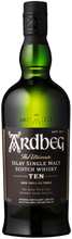 Load image into Gallery viewer, An image of a bottle of superb, iconic, multi-award winning Ardbeg 10 Year Old Single Malt Scotch Whisky 700ml