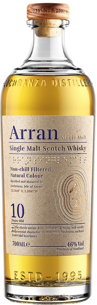 Arran 10 Year Old Single Malt Scotch Whisky – COVE 27 Arran 10 Year Old Single Malt Scotch Whisky – COVE 27