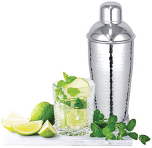 Load image into Gallery viewer, Avanti Providence Hammered Cocktail Shaker 750ml