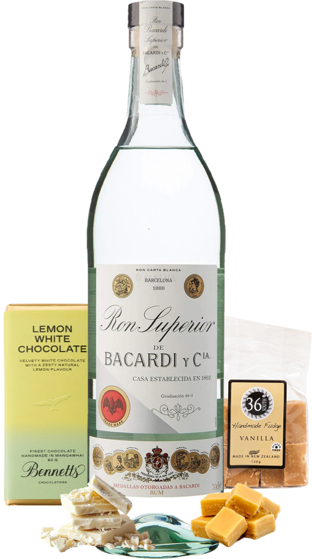 Load image into Gallery viewer, Bacardi Ron Superior Heritage Rum Gift Box