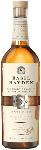 An image of a bottle of the award winning Basil Hayden Kentucky Straight Bourbon Whiskey 700ml