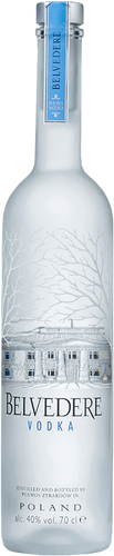 An image of a bottle of Belvedere Premium Vodka, 700ml.