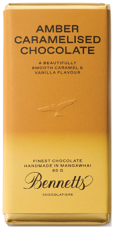 Bennetts Amber Chocolate Bar