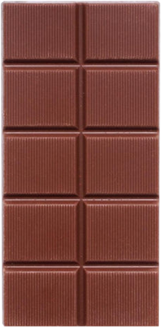 An image of an unwrapped bar of Bennetts Milk Chocolate Bar, local Kiwi handcrafted NZ Chocolates
