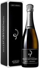 Load image into Gallery viewer, An image of a bottle of Billecart-Salmon Brut Reserve Champagne next to its gift box
