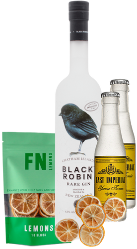 An image of a Black Robin Gin Gift Box