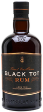 Load image into Gallery viewer, An image of a bottle of Black Tot Caribbean Navy Rum 700ml