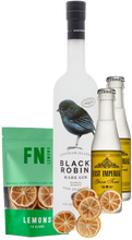 Load image into Gallery viewer, An image of a Black Robin Gin Gift Box