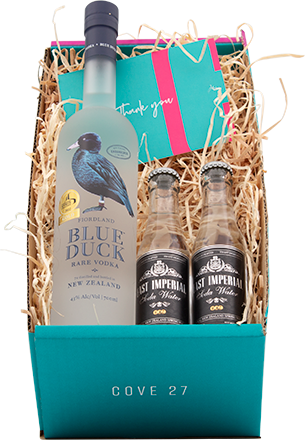 Blue Duck Vodka Gift Box