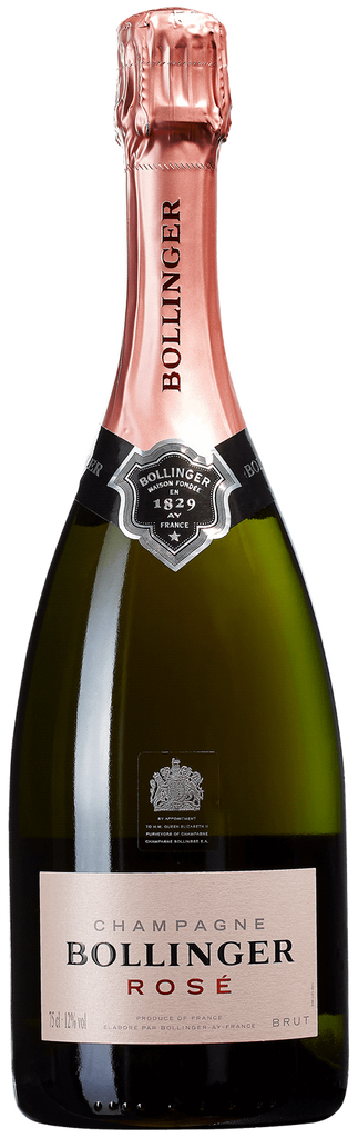 An image of a gorgeous bottle of Bollinger Rosé Brut Champagne , one of the World's Best Champagne producers