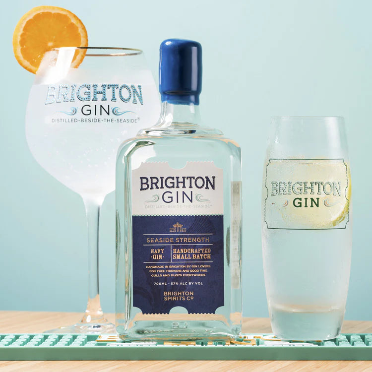 Load image into Gallery viewer, Brighton Gin Seaside Navy Strength Gin