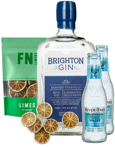 Brighton Navy Strength Gin Gift Box