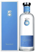 Load image into Gallery viewer, An image of a bottle of Casa Dragones Blanco Tequila 700ml next to its stunning gift box