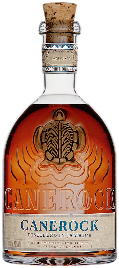 An image of a bottle of Canerock Jamaican Spiced Rum 700ml
