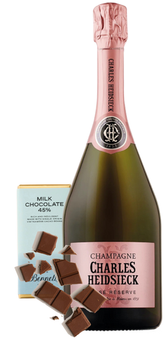 Charles Heidsieck Rosé Reserve Champagne Gift Box