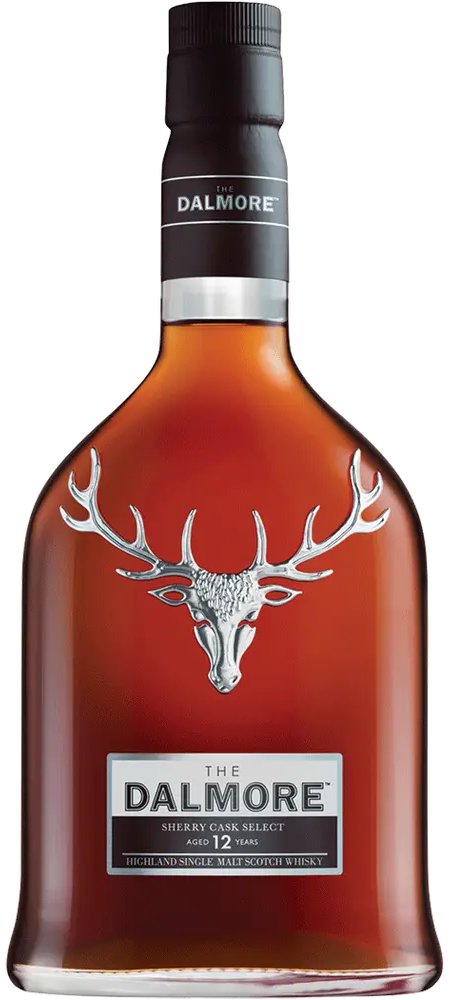 An image of a bottle of Dalmore 12 Year Old Sherry Cask Select Highland Single Malt Scotch Whisky 700ml