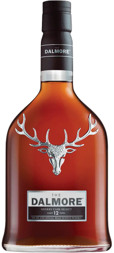 An image of a bottle of Dalmore 12 Year Old Sherry Cask Select Highland Single Malt Scotch Whisky 700ml