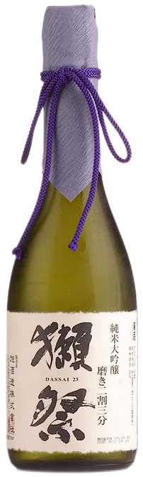 An image of a bottle of ultra-premium Dassai 23 Junmai Daiginjo Sake 720ml