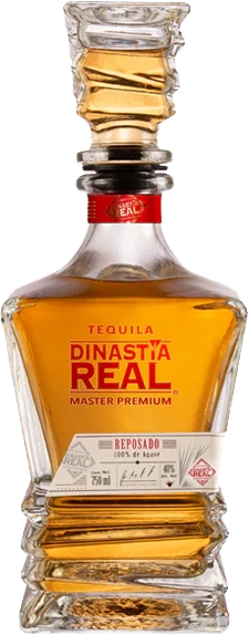 Load image into Gallery viewer, A bottle of Dinastia Real Master Premium Reposado Tequila on a white background