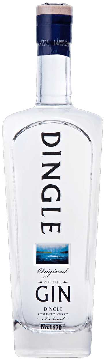 An image of a bottle of Dingle Distillery Original Gin which was awarded the 'World's Best Gin'
