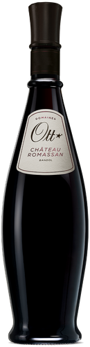 An image of a bottle of Domaines Ott Chateau Romassan Bandol Rouge 750ml red wine