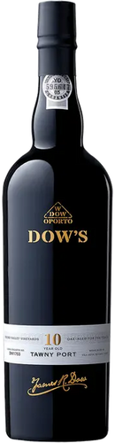 An image of a bottle of Dow's 10 Year Old Tawny Port 750ml