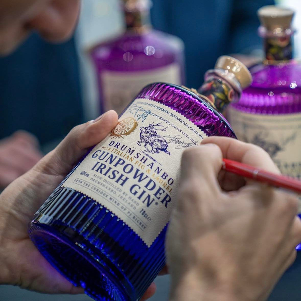 Load image into Gallery viewer, Drumshanbo Gunpowder Irish Gin - Bruno Vanzan Edition