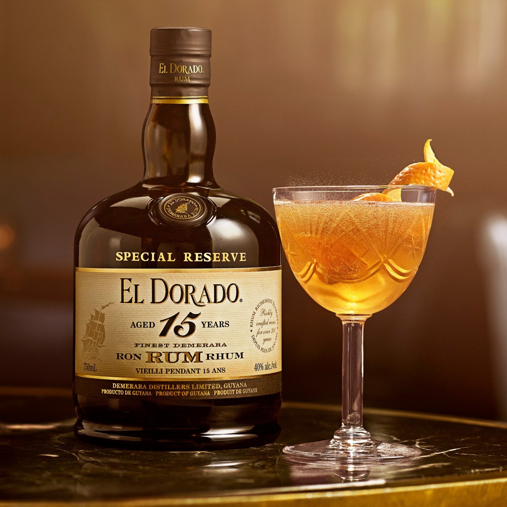Load image into Gallery viewer, El Dorado 15 Year Old Rum