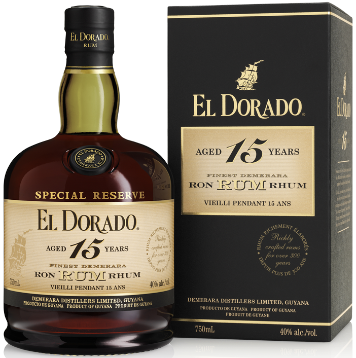 Load image into Gallery viewer, El Dorado 15 Year Old Rum