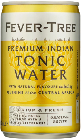 An image of a can of Fever-Tree Indian Tonic Water 150ml