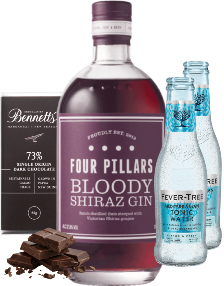 Four Pillars Bloody Shiraz Gin Gift Box
