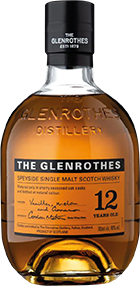 An image of a bottle of Glenrothes 12 year old Single Malt Speyside Scotch Whisky