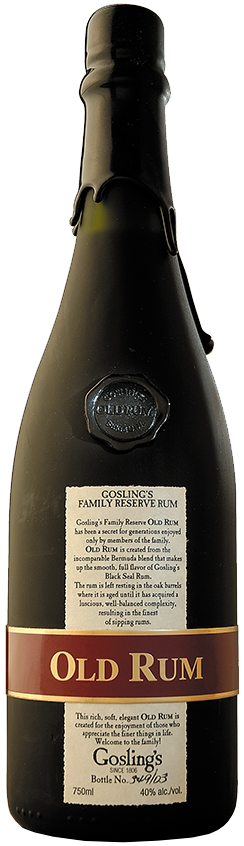 An image of a bottle of Gosling's Old Family Bermuda Reserve Rum 700ml