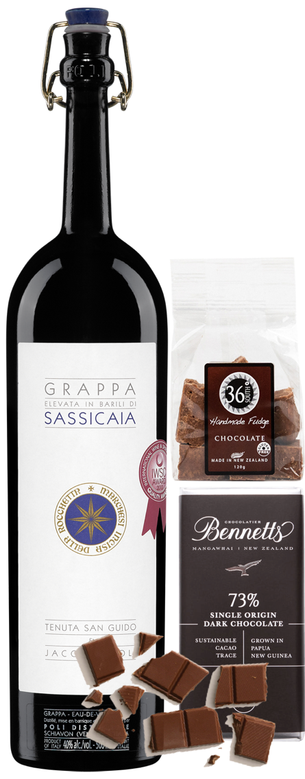 Grappa di Bolgheri Sassicaia Gift Box