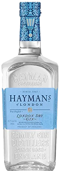 An image of a bottle of Hayman's London Dry Gin, 1 litre (1000 mls)