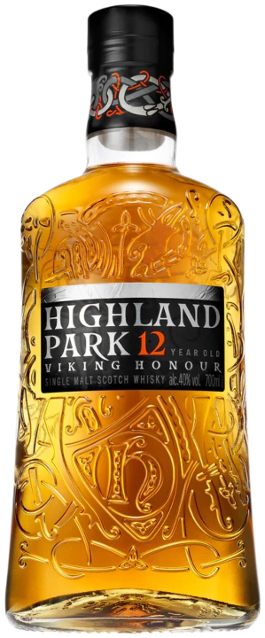 An image of a bottle of Highland Park 12YO Viking Honour Scotch Single Malt Whisky