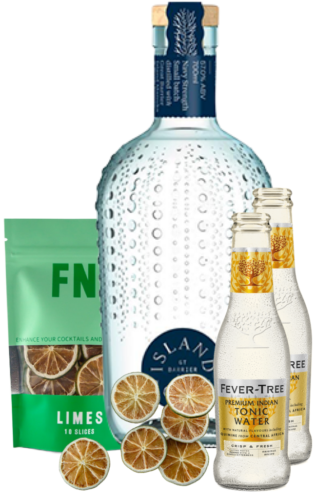 Island Navy Strength Gin Gift Box
