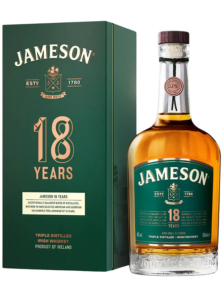 Load image into Gallery viewer, Jameson 18 Year Old Irish Whiskey