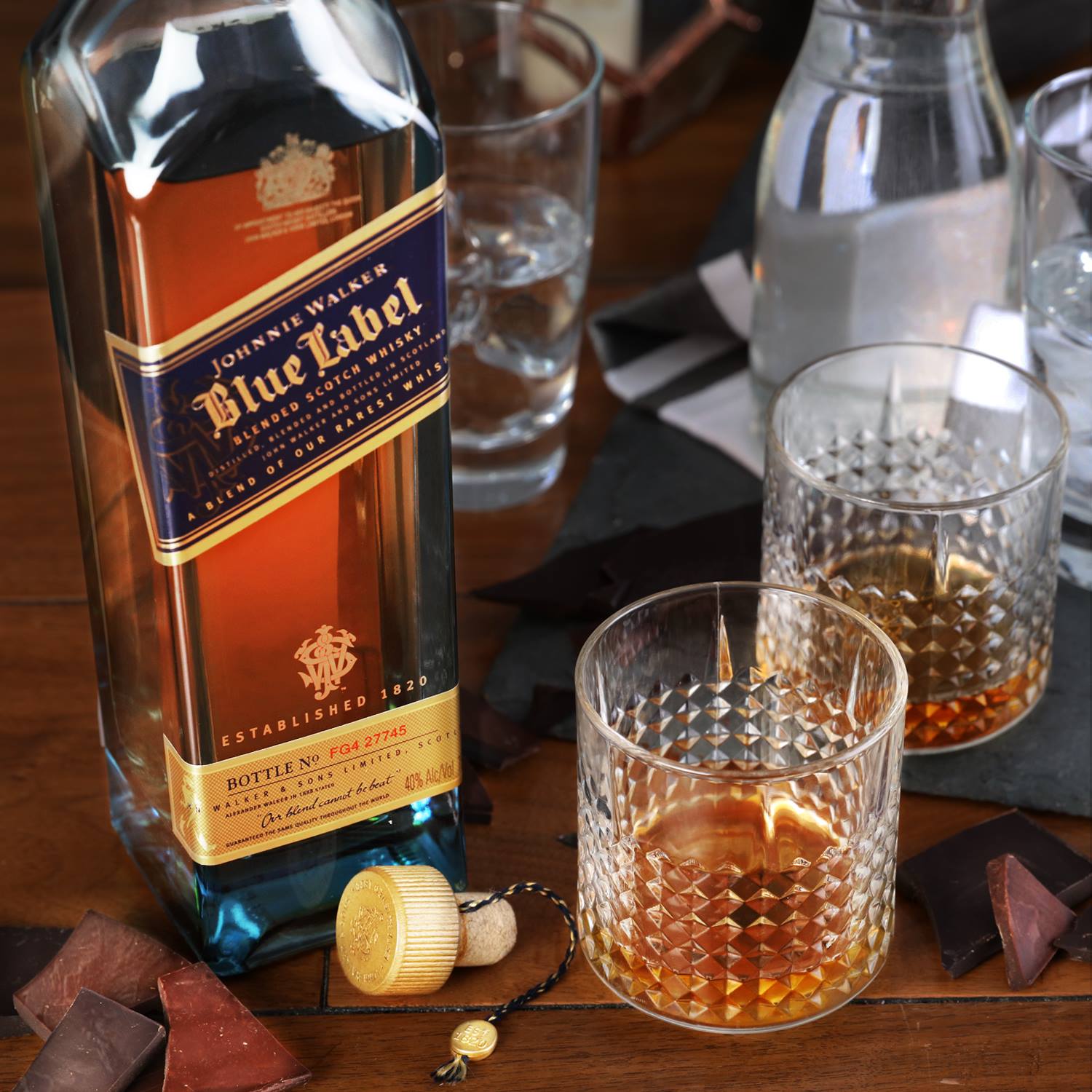 Load image into Gallery viewer, Johnnie Walker Blue Label Scotch Whisky