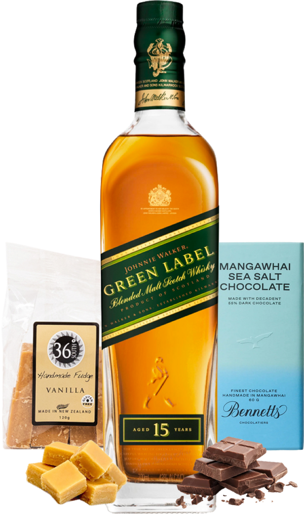 Johnnie Walker Green Label 15YO Scotch Whisky Gift Box