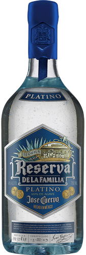 An image of a bottle of Jose Cuervo Reserva de la Familia Platino Tequila