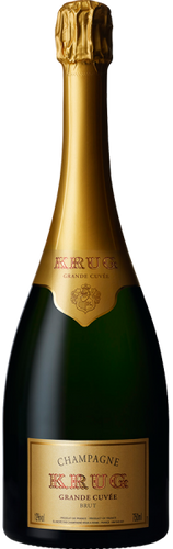 An image of a beautiful bottle of Krug Grand Cuvee Champagne, 750ml