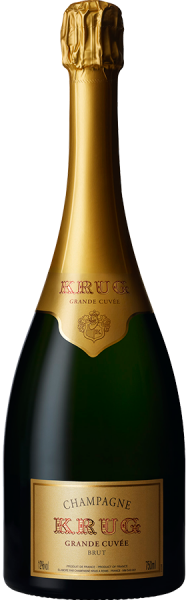 An image of a beautiful bottle of Krug Grand Cuvee Champagne, 750ml